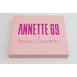 Annette 69 x Beauty Creations Eyeshadow Palette‎ Pink Case 16 Shades Mirror